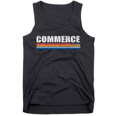 Commerce Michigan Retro Tank Top