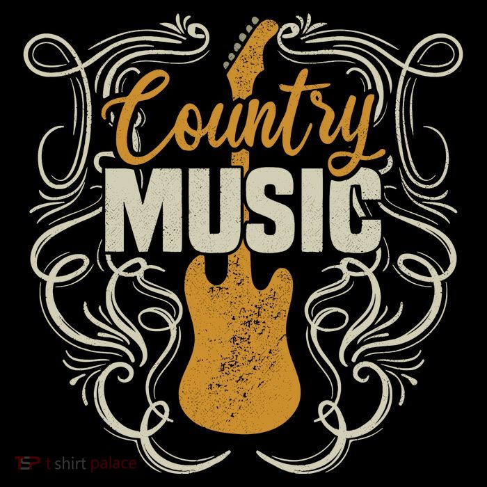 Country Music Retro Vintage Guitar Western Kids T-Shirt