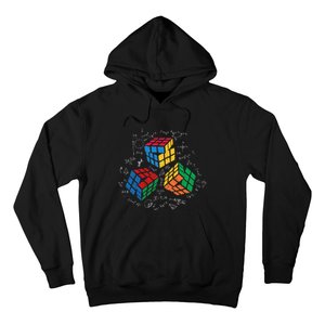 Cool Math Rubik Rubix Rubics Player Cube Math Lovers Hoodie