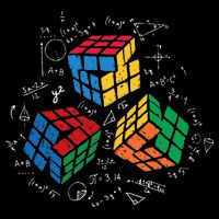 Cool Math Rubik Rubix Rubics Player Cube Math Lovers 16 in Basic Backpack