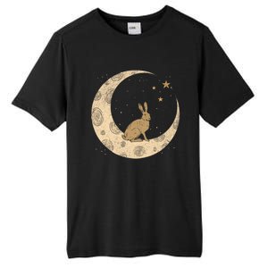 Crescent Moon Rabbit Stars Wiccan Wicca Witch Moon Phases Gift Tall Fusion ChromaSoft Performance T-Shirt