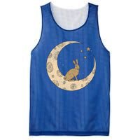 Crescent Moon Rabbit Stars Wiccan Wicca Witch Moon Phases Gift Mesh Reversible Basketball Jersey Tank