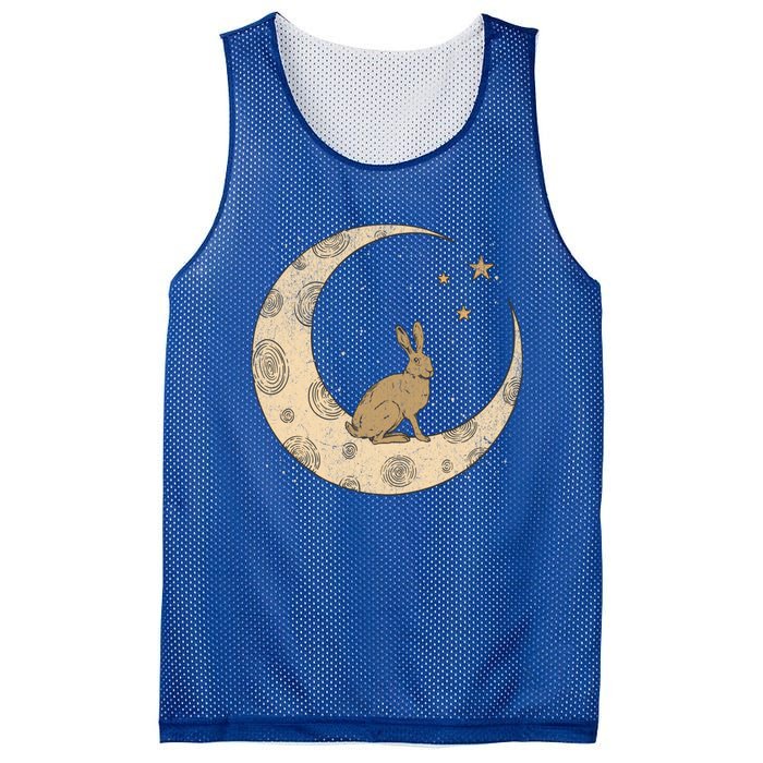 Crescent Moon Rabbit Stars Wiccan Wicca Witch Moon Phases Gift Mesh Reversible Basketball Jersey Tank