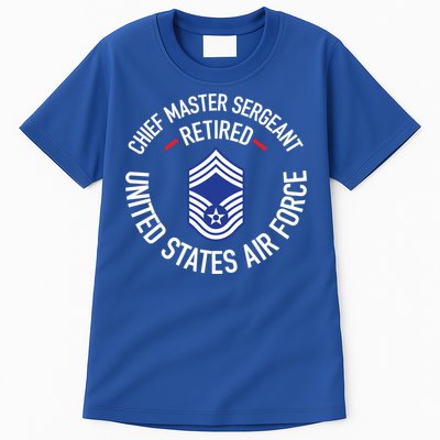 Chief Master Sergeant Retired Air Force Retirement Funny Gift Tall T-Shirt