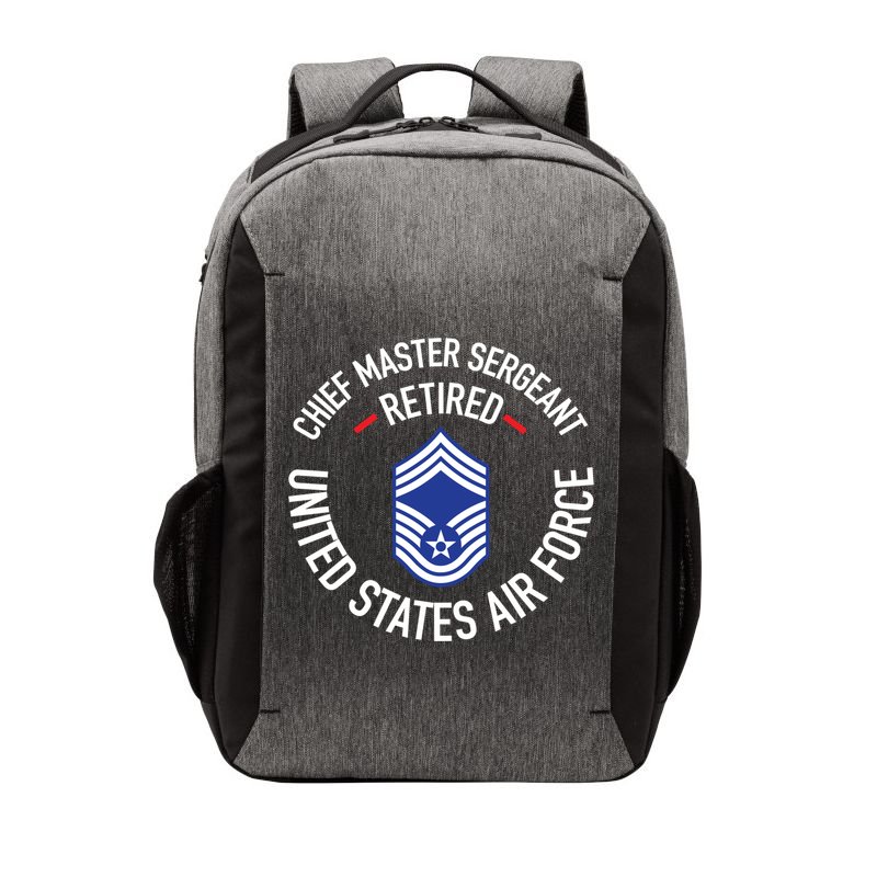 Chief Master Sergeant Retired Air Force Retirement Funny Gift Vector Backpack