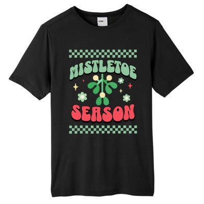 Christmas Mistletoe Season Tall Fusion ChromaSoft Performance T-Shirt