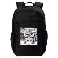 Cat Meme Sarcasm Cussing Cartoon Cat Pun Funny Inappropriate Backpack