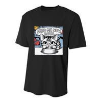 Cat Meme Sarcasm Cussing Cartoon Cat Pun Funny Inappropriate Youth Performance Sprint T-Shirt