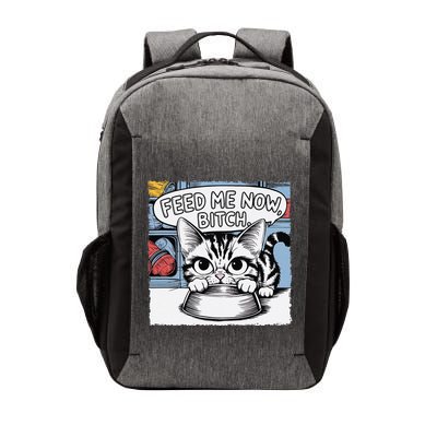 Cat Meme Sarcasm Cussing Cartoon Cat Pun Funny Inappropriate Vector Backpack