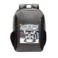Cat Meme Sarcasm Cussing Cartoon Cat Pun Funny Inappropriate Vector Backpack