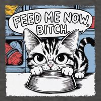 Cat Meme Sarcasm Cussing Cartoon Cat Pun Funny Inappropriate Vector Backpack
