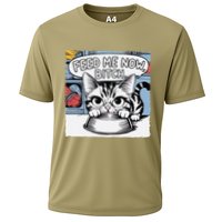 Cat Meme Sarcasm Cussing Cartoon Cat Pun Funny Inappropriate Performance Shirt