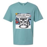 Cat Meme Sarcasm Cussing Cartoon Cat Pun Funny Inappropriate Sueded Cloud Jersey T-Shirt