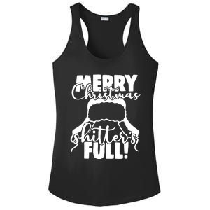 Christmas Movie Shitters Full Funny Ladies PosiCharge Competitor Racerback Tank