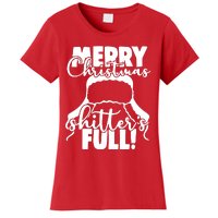 Christmas Movie Shitters Full Funny Women's T-Shirt