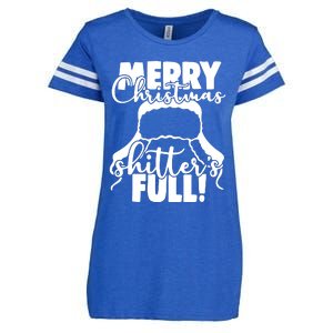 Christmas Movie Shitters Full Funny Enza Ladies Jersey Football T-Shirt