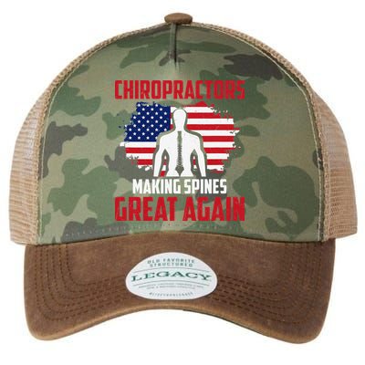 Chiropractors Making Spines Great Physical Therapist Chiro Legacy Tie Dye Trucker Hat