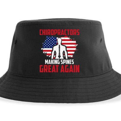 Chiropractors Making Spines Great Physical Therapist Chiro Sustainable Bucket Hat