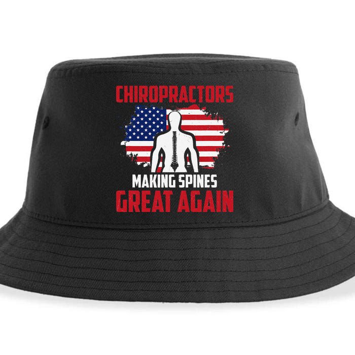 Chiropractors Making Spines Great Physical Therapist Chiro Sustainable Bucket Hat