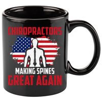 Chiropractors Making Spines Great Physical Therapist Chiro 11oz C Handle Ceramic Mug