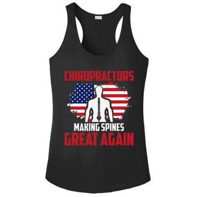 Chiropractors Making Spines Great Physical Therapist Chiro Ladies PosiCharge Competitor Racerback Tank