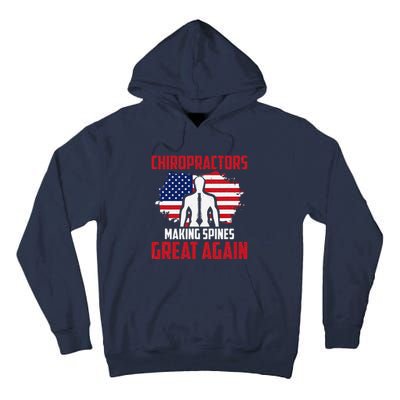 Chiropractors Making Spines Great Physical Therapist Chiro Tall Hoodie