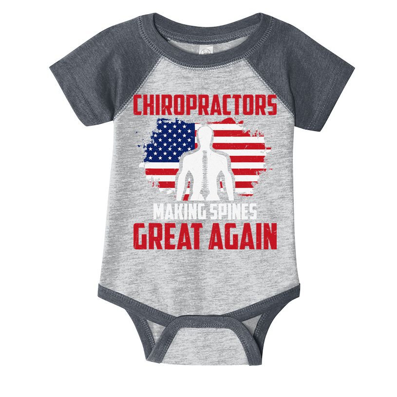 Chiropractors Making Spines Great Physical Therapist Chiro Infant Baby Jersey Bodysuit