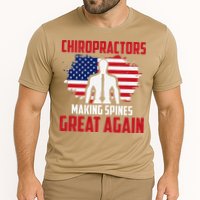 Chiropractors Making Spines Great Physical Therapist Chiro Cooling Performance Crew T-Shirt