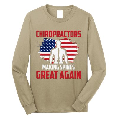 Chiropractors Making Spines Great Physical Therapist Chiro Long Sleeve Shirt