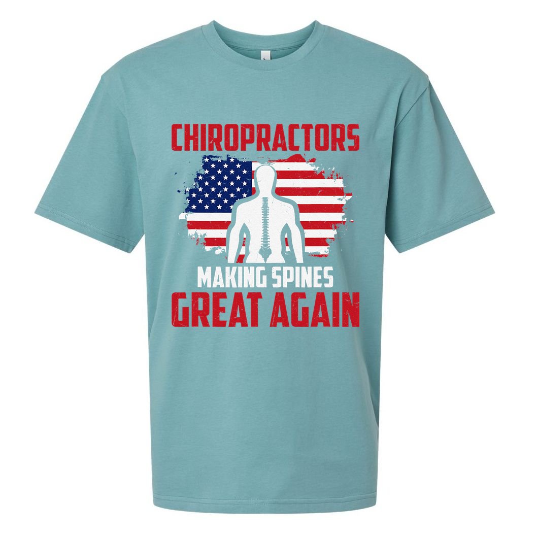 Chiropractors Making Spines Great Physical Therapist Chiro Sueded Cloud Jersey T-Shirt