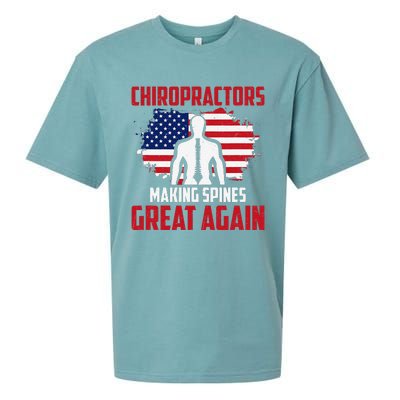 Chiropractors Making Spines Great Physical Therapist Chiro Sueded Cloud Jersey T-Shirt