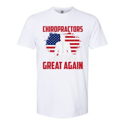 Chiropractors Making Spines Great Physical Therapist Chiro Softstyle CVC T-Shirt