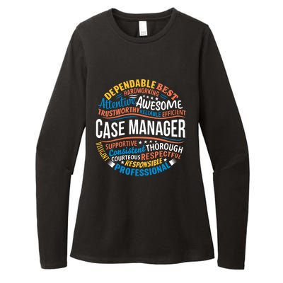 Case Manager Shirts Funny Week Appreciation Gift Womens CVC Long Sleeve Shirt