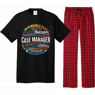 Case Manager Shirts Funny Week Appreciation Gift Pajama Set