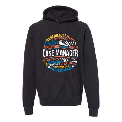 Case Manager Shirts Funny Week Appreciation Gift Premium Hoodie