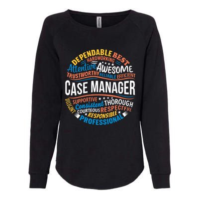 Case Manager Shirts Funny Week Appreciation Gift Womens California Wash Sweatshirt