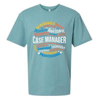 Case Manager Shirts Funny Week Appreciation Gift Sueded Cloud Jersey T-Shirt