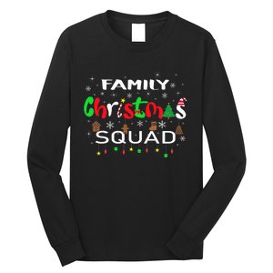 Christmas Morning Squad Xmas Holiday Pajama Matching Family Long Sleeve Shirt