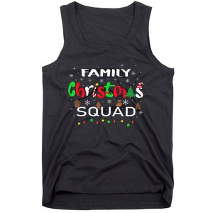 Christmas Morning Squad Xmas Holiday Pajama Matching Family Tank Top