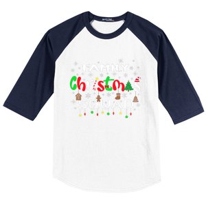 Christmas Morning Squad Xmas Holiday Pajama Matching Family Baseball Sleeve Shirt