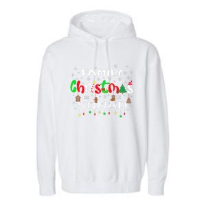 Christmas Morning Squad Xmas Holiday Pajama Matching Family Garment-Dyed Fleece Hoodie