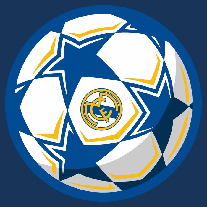 Cool Madrid Soccer Ball Cooling Performance Crew T-Shirt