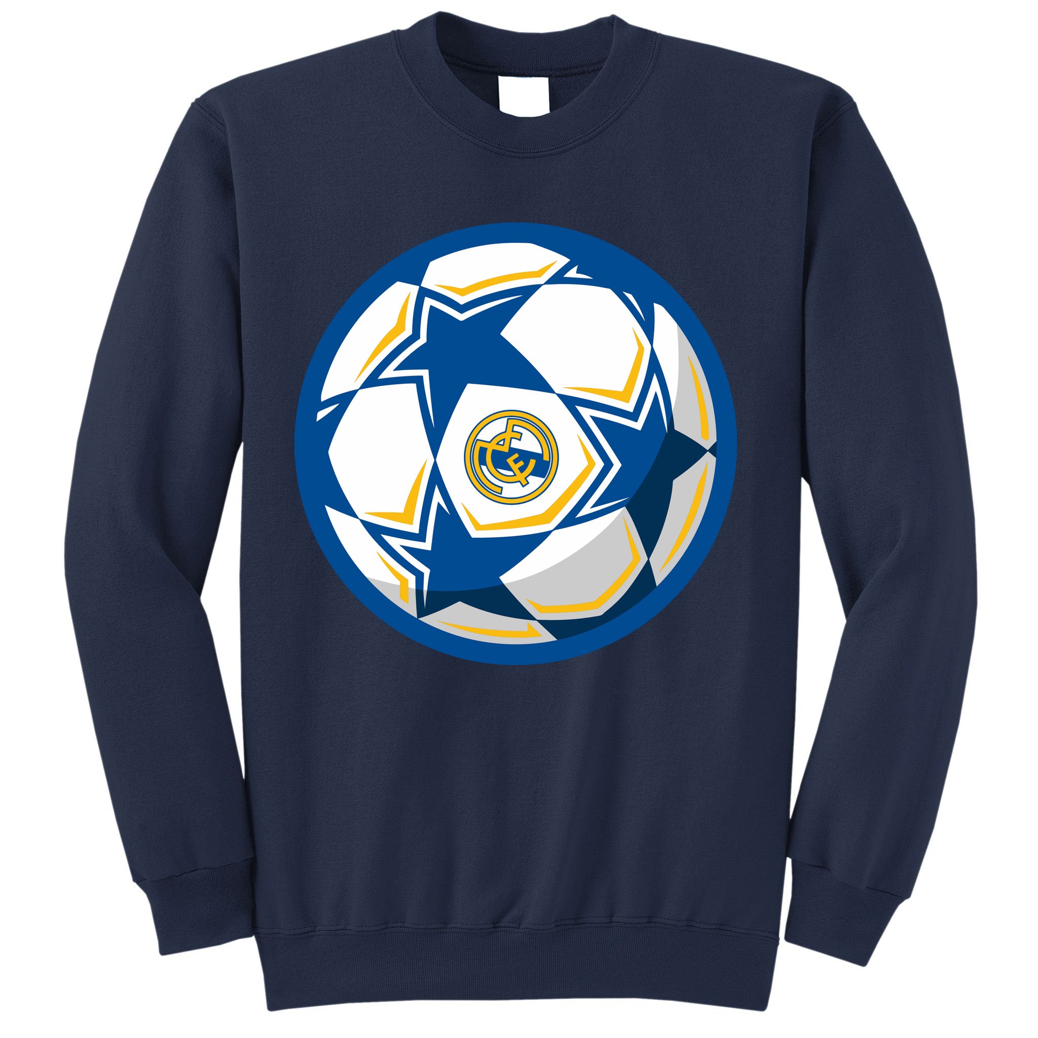 Cool Madrid Soccer Ball Sweatshirt
