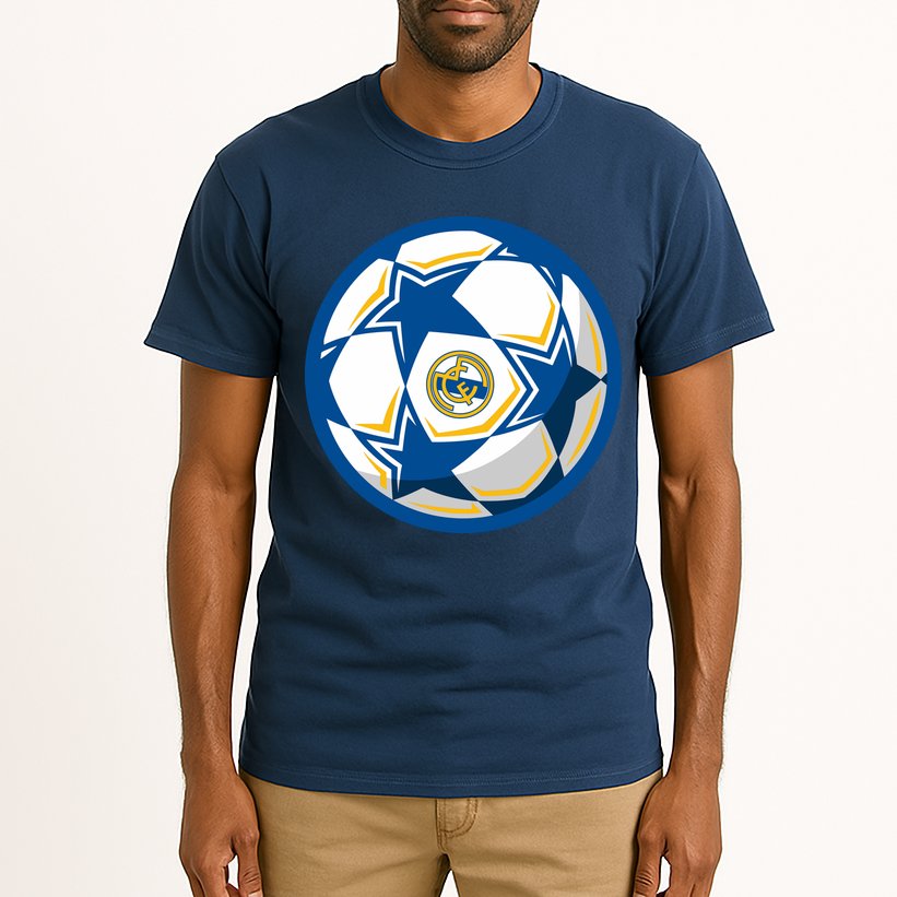 Cool Madrid Soccer Ball Tall T-Shirt