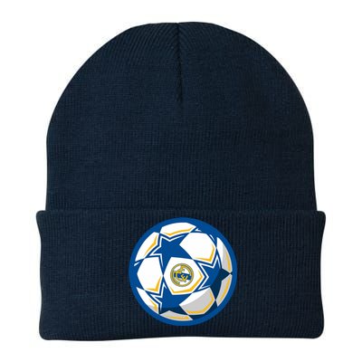 Cool Madrid Soccer Ball Knit Cap Winter Beanie