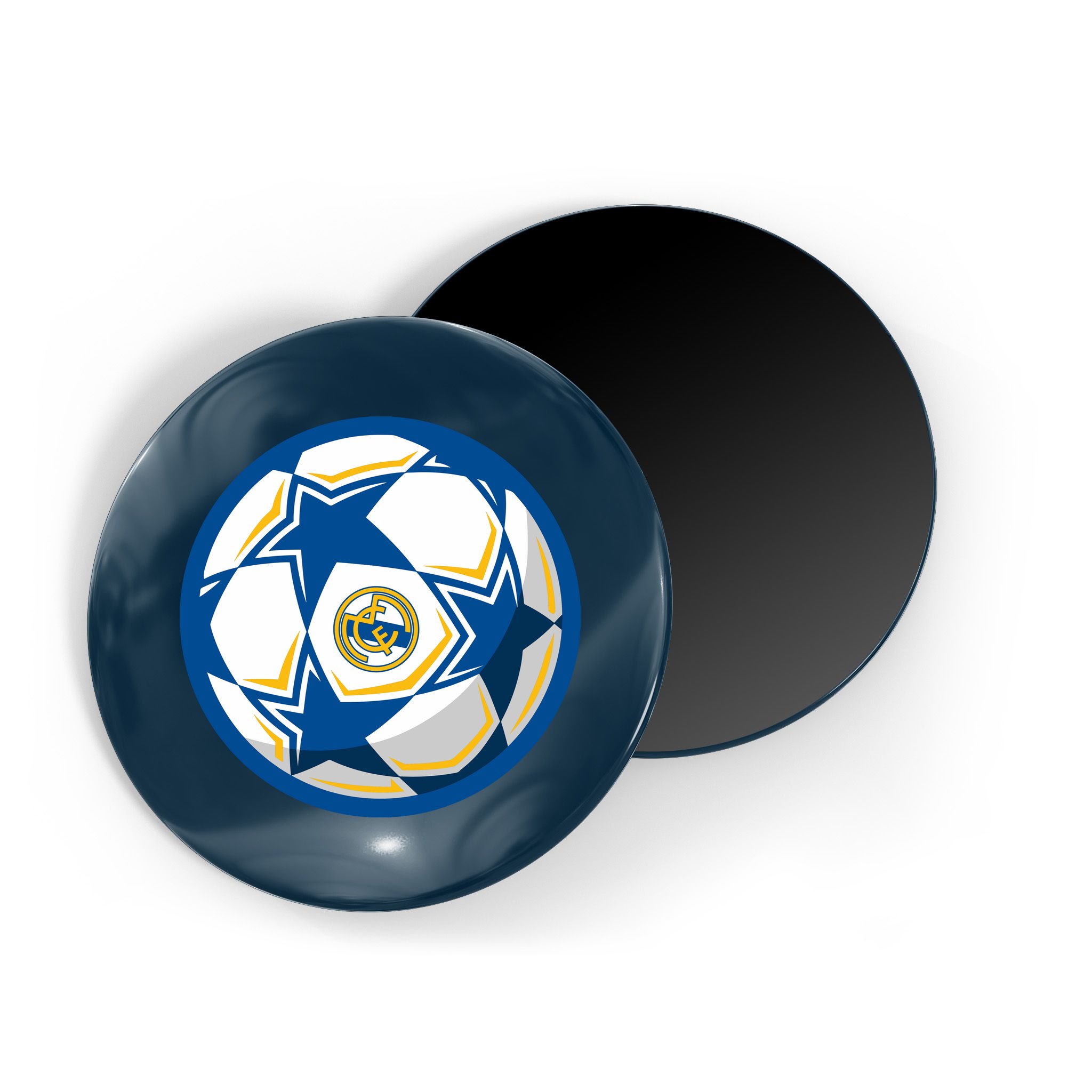 Cool Madrid Soccer Ball Magnet