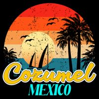 Cozumel Mexico Souvenirs Yucatan Mexico Vacay Mode Gift Drawstring Bag