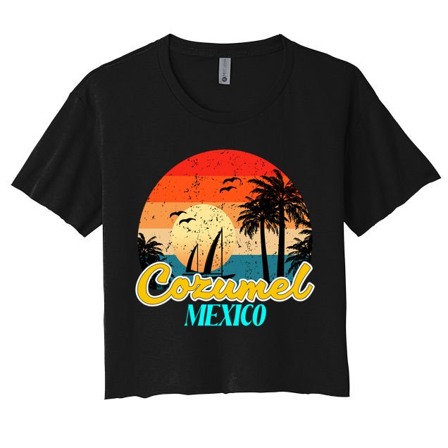 Cozumel Mexico Souvenirs Yucatan Mexico Vacay Mode Gift Crop Top