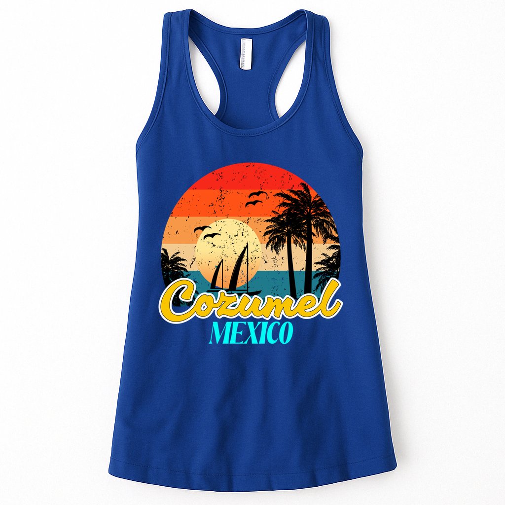Cozumel Mexico Souvenirs Yucatan Mexico Vacay Mode Gift Womens Tank Top