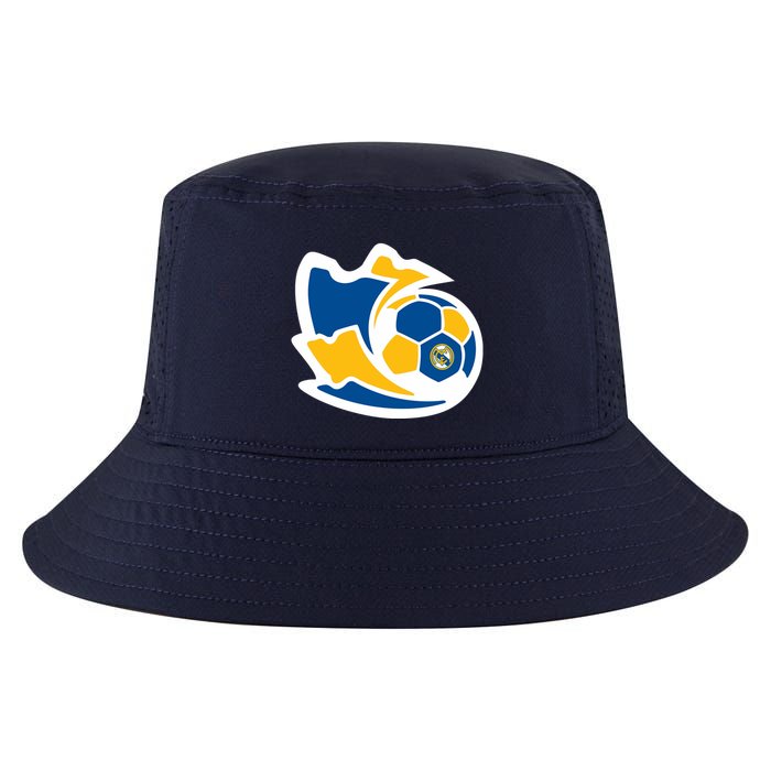 Cool Madrid Soccer Kick Cool Comfort Performance Bucket Hat